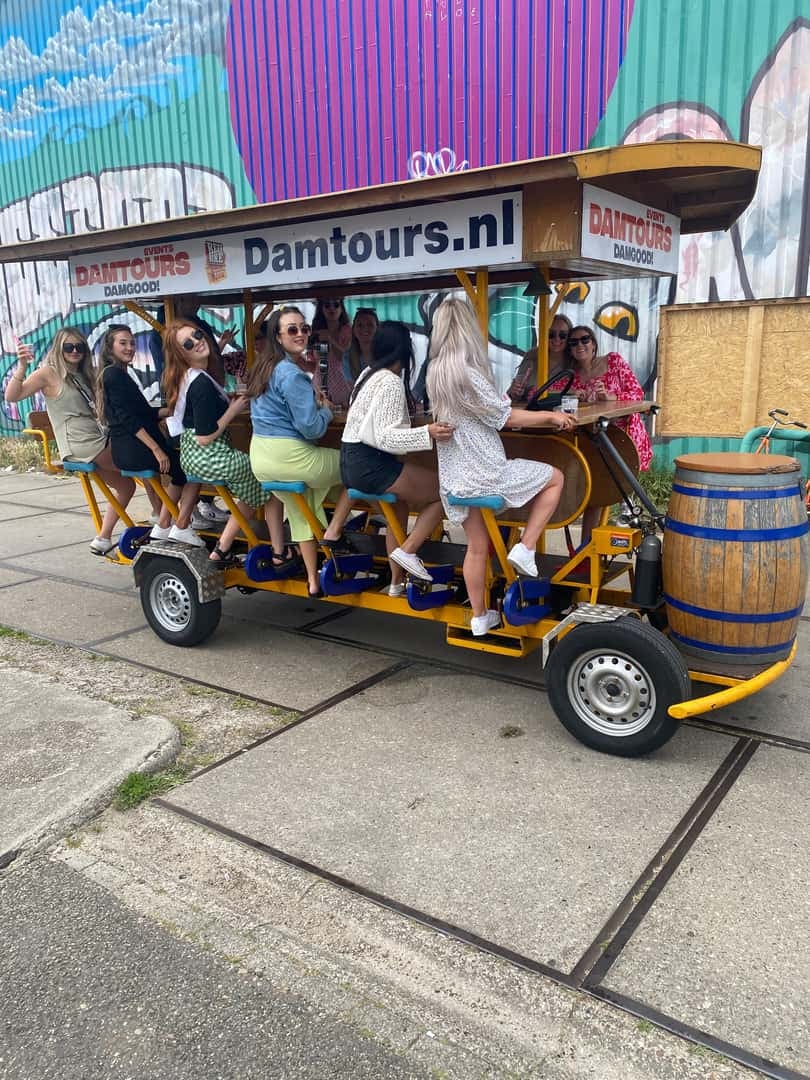 The Beer Bike: Prosecco or Mix Bike Experience Utrecht